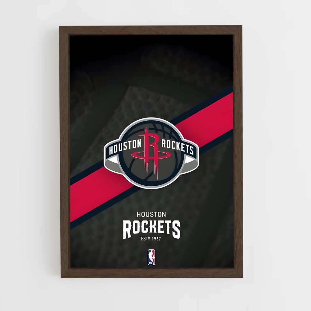 Poster Houston rockets franchise – affiche Basketball (vue 5)